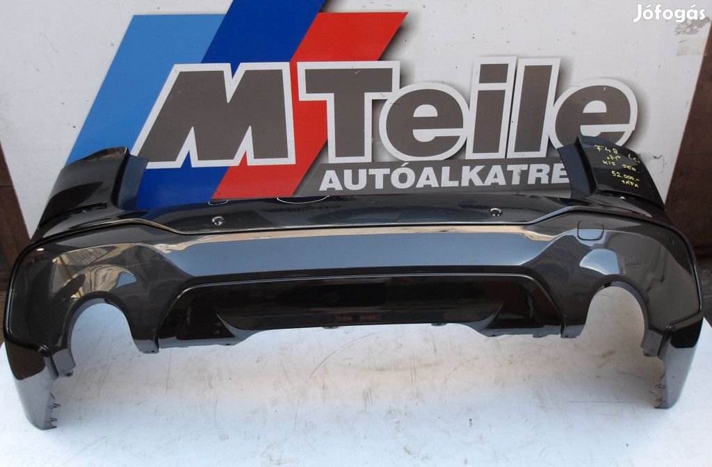 [GYÁRI BONTOTT KIS SÉRÜLÉSSEL] BMW HÁTSÓ LÖKHÁRÍTÓ (M-ES) + DIFFÚZOR